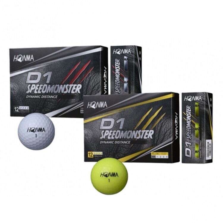 (혼마골프 정품) 혼마 볼 D1 Speed Monster_GF