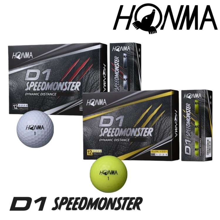 (혼마골프 정품) 혼마 볼 D1 Speed Monster_GF