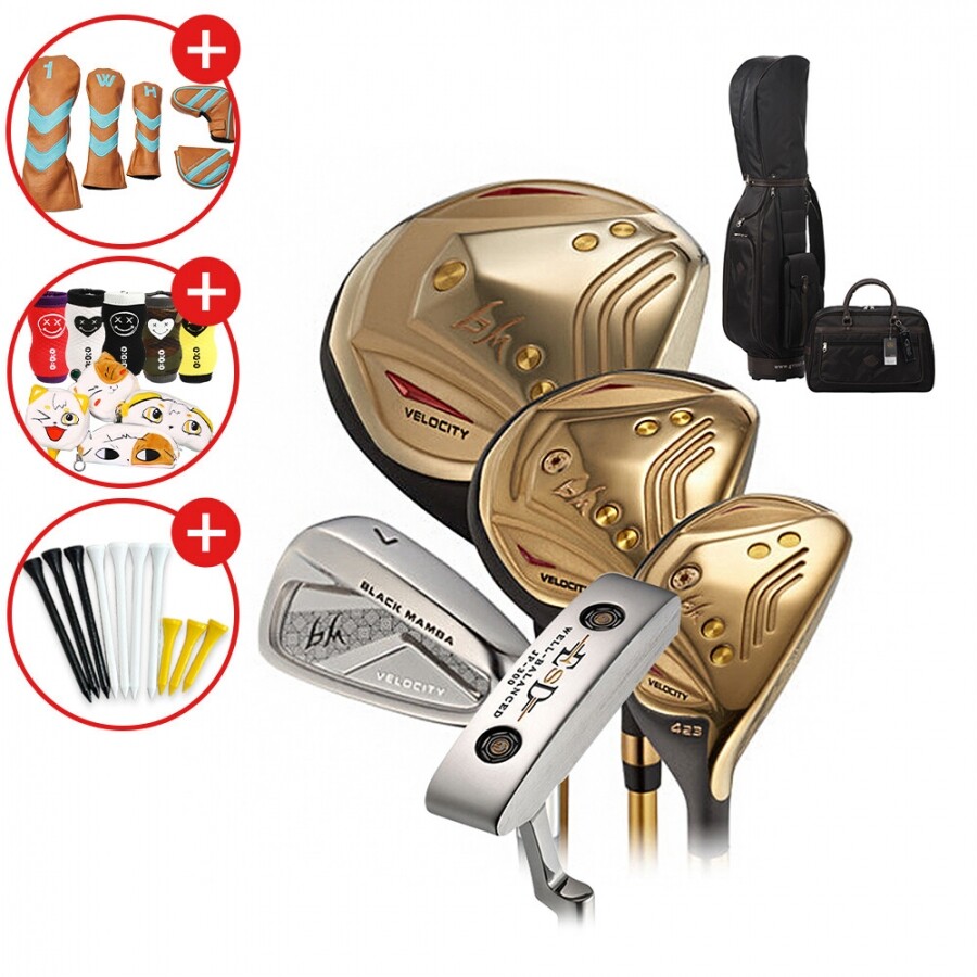 증정 [지브이투어정품] BM GOLD 남성용 골프채 풀세트 카본 GF