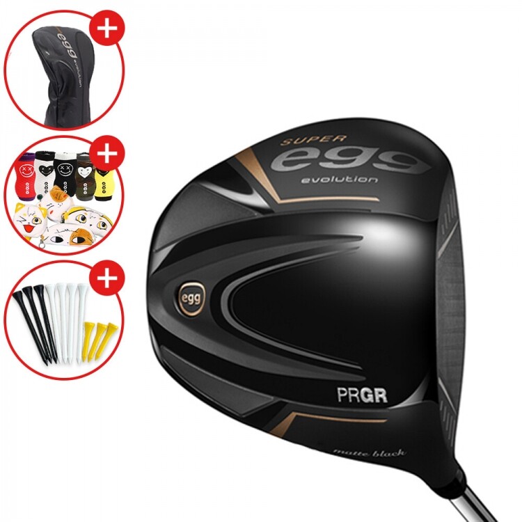 증정 [프로기아정품] 24년 피알지알 슈퍼에그 SUPER EGG 매트블랙 고반발 드라이버 남성용 GF
