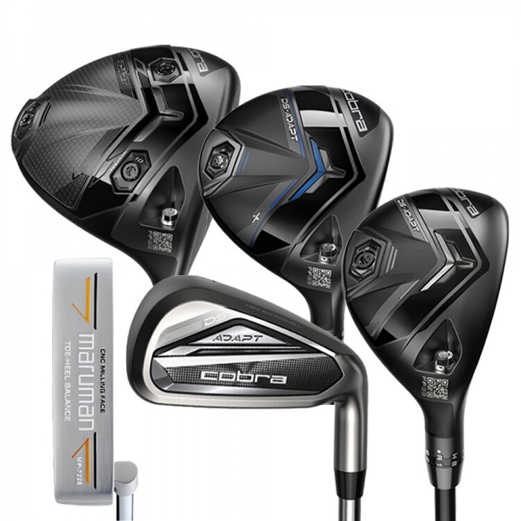 푸마코리아정품 코브라 25년 다크스피드 어댑트 DS-ADAPT 조합풀세트 12개구성(D+W+UT+8I+PT) GF