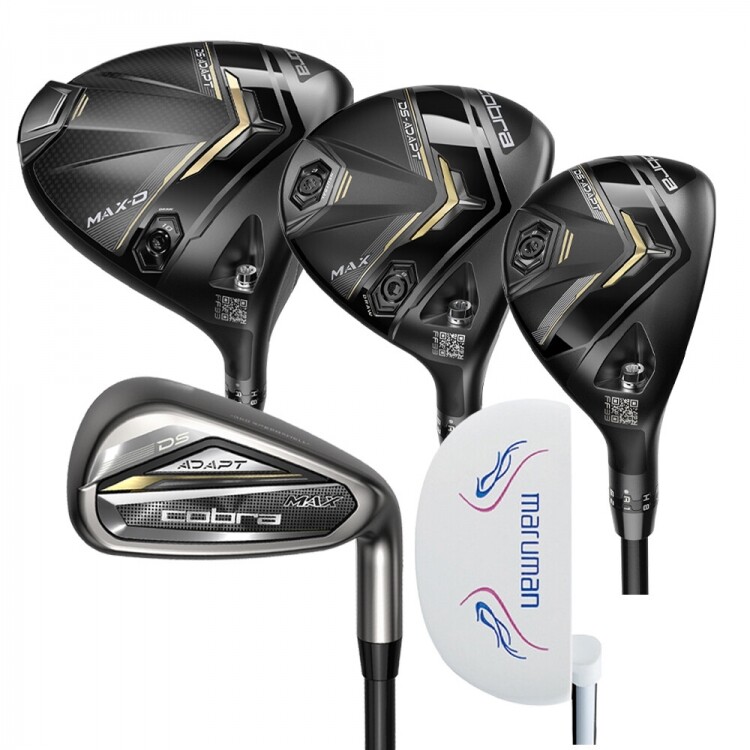 푸마코리아정품 코브라 25년 다크스피드 어댑트 DS-ADAPT 여성용 조합풀세트 11개구성(D+W+UT+7I+PT) GF