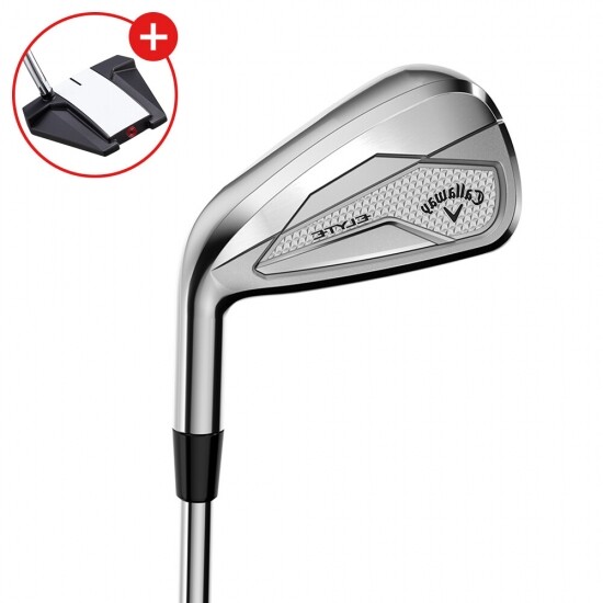 좌타특주 캘러웨이코리아정품 캘러웨이 엘리트 (ELYTE) 남성용 9개(5-P,A,G,S) 아이언세트 GF