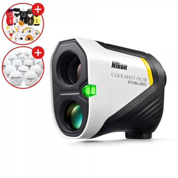 증정A [니콘정품] 쿨샷 프로 3 STABILIZED 레이저 골프거리측정기(국내 정품) GF
