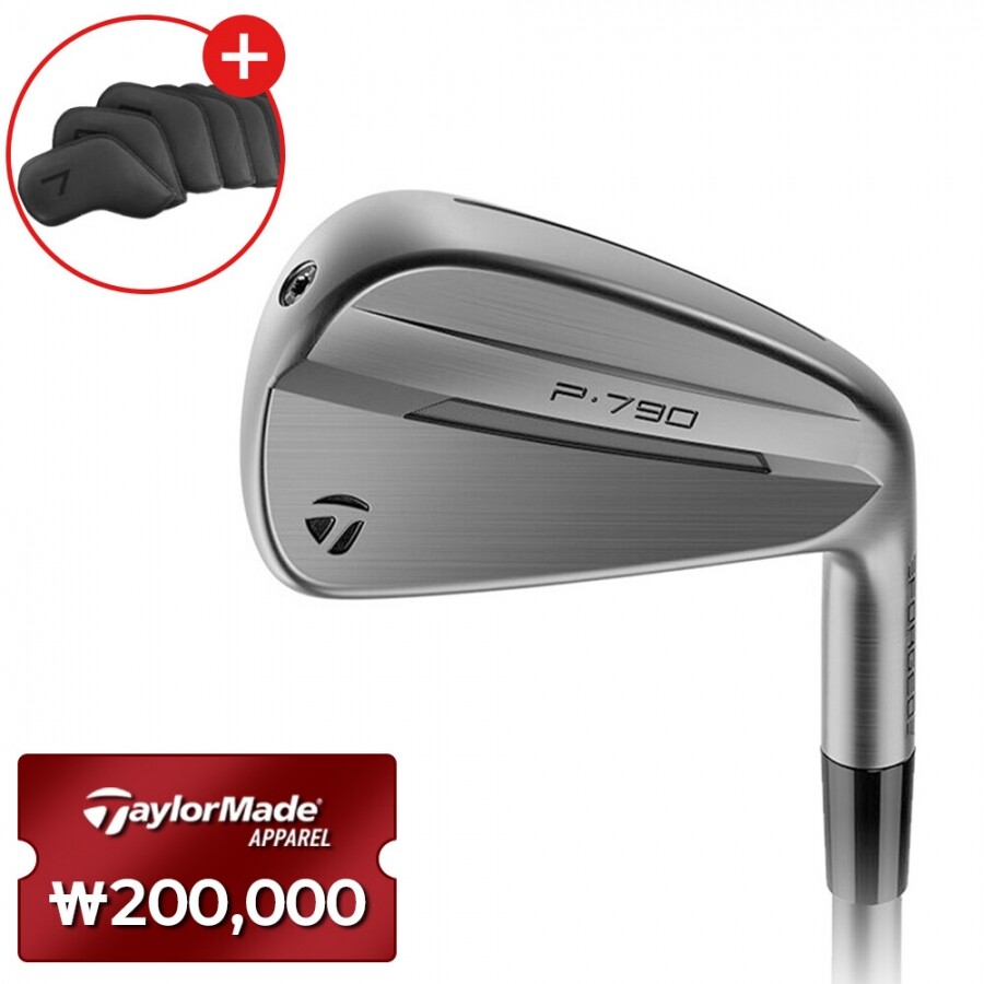 [테일러메이드정품] 25년 P790 블랙 아이언(4-PW) GF