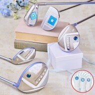 [한정판] [마스터스정품] 다이와 온오프 LP-425 스카이블루 여성 조합 풀세트(11PCS) (D+FW+UT+7I+PUTTER) GF