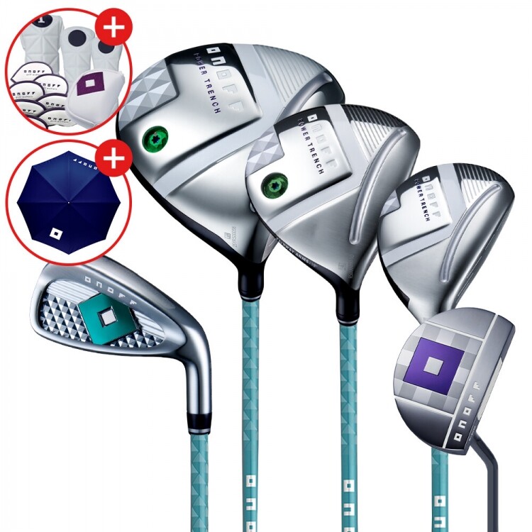 [마스터스정품] 다이와 온오프 LP-425 여성 조합 풀세트 L강도 그린(11PCS) (D+FW+UT+7I+PUTTER) GF