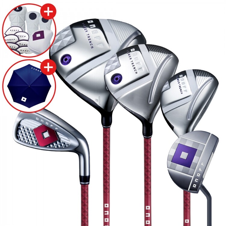 [마스터스정품] 다이와 온오프 LP-425 여성 조합 풀세트 핑크 L강도(11PCS)(D+FW+UT+7I+PUTTER) GF