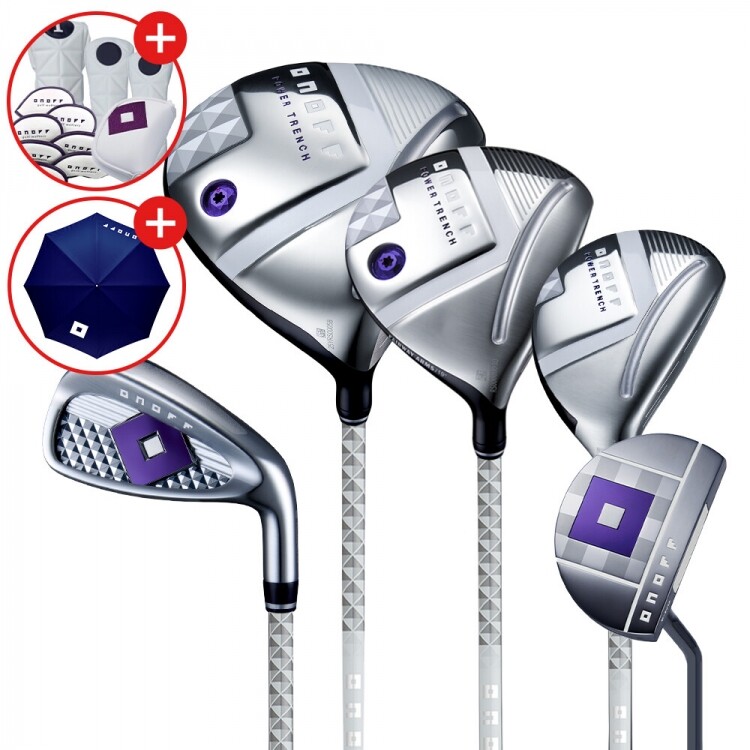 [마스터스정품] 다이와 온오프 LP-425 여성 조합 풀세트 화이트 L강도(11PCS)(D+FW+UT+7I+PUTTER) GF