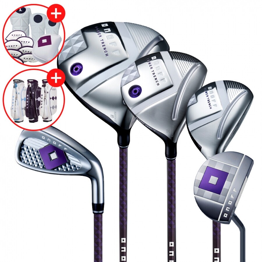 [스탠드백증정][마스터스정품] 다이와 온오프 LP-425 여성 조합 풀세트 A강도(11PCS) (D+FW+UT+7I+PUTTER) GF