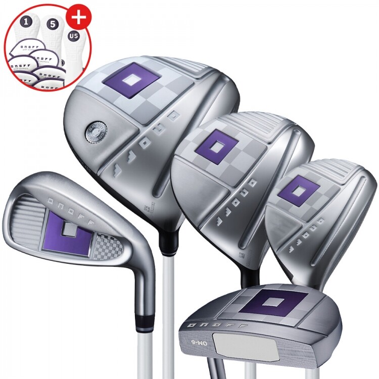 [마스터스정품] 23년 다이와 LP-423 여성 조합 풀세트(11PCS) (D+FW+UT+7I+PUTTER) L강도 퍼플(화이트) GF