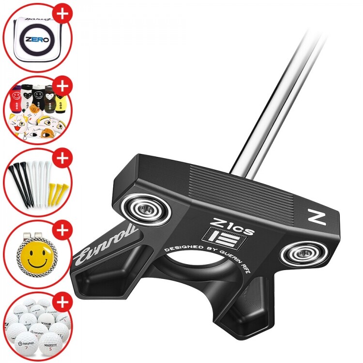 증정A [이븐롤정품] EVNROLL 이븐롤 제로퍼터 Z1 Black CS GF