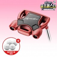 (앵콜 특가상품) 볼 증정[테일러메이드코리아정품] 24년 스파이더 레드 #3(숏슬랜트) 퍼터