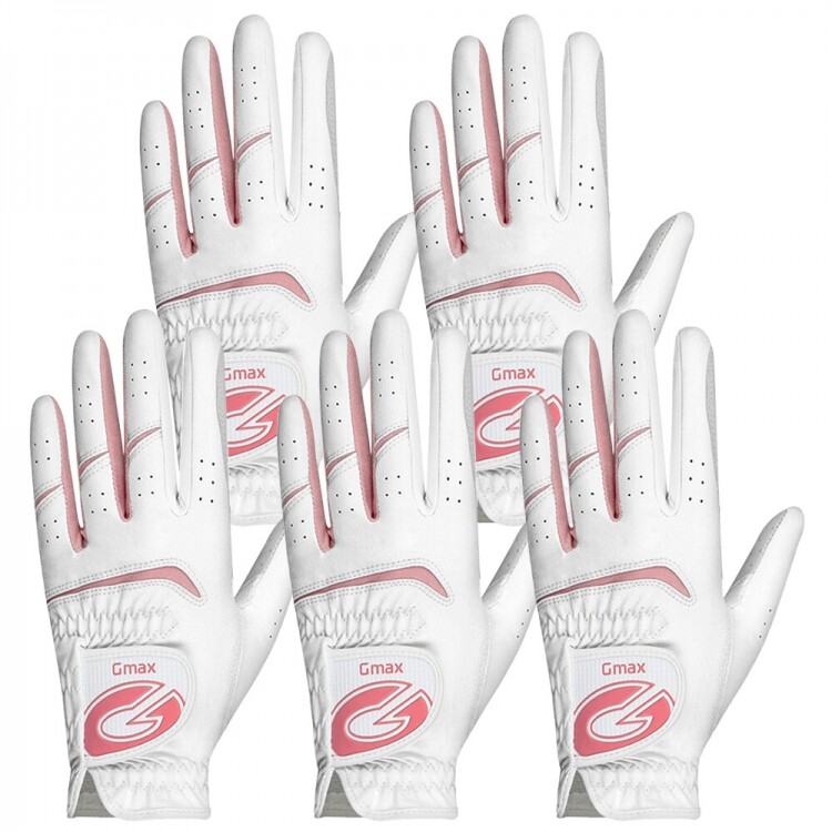 [범양글러브] 여성 양손 반피장갑 5장 세트 GF