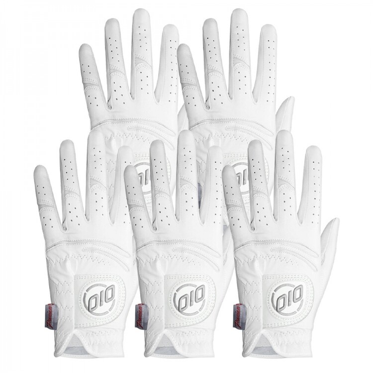 [범양글러브] 왼손 OIO 천연양피 골프장갑 여성용 5장세트 GF