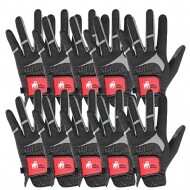 [옐로우바나나] 스파이더 블랙 실리콘 골프장갑 남성용 10장세트 GF