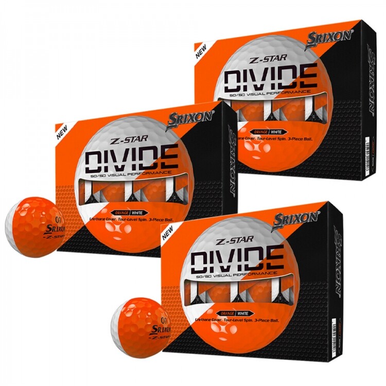 [던롭스포츠코리아정품] 스릭슨 제트스타 Z-STAR 9 디바이드 골프공 3더즌세트 로고볼무료인쇄 GF
