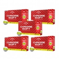 로고무료인쇄 [캘러웨이정품] 크롬소프트 360 스트라이프 옐로우 골프공 (12구 3피스) 5더즌세트 GF