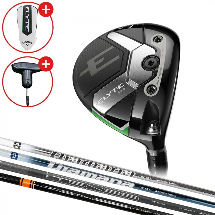 [특주 2주소요] 캘러웨이 엘리트 트리플다이아몬드 우드 DIAMANA 샤프트 GF