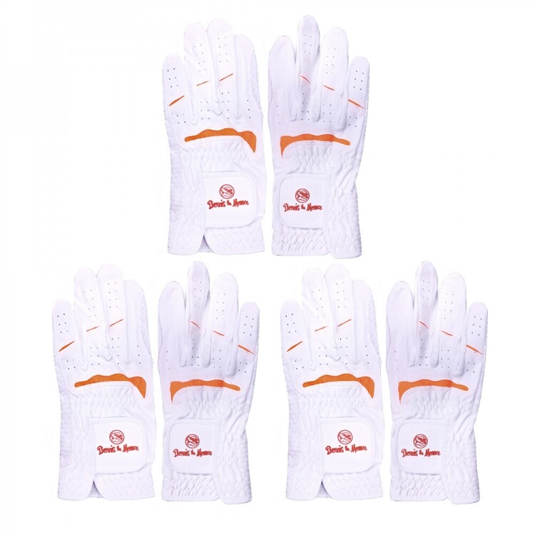 데니스 골프장갑 여성용 실리콘 3장세트 GF