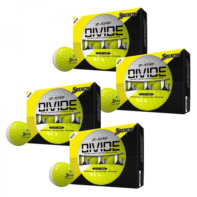 [던롭스포츠코리아정품] 스릭슨 제트스타 Z-STAR 9 디바이드 골프공 4더즌세트 GF