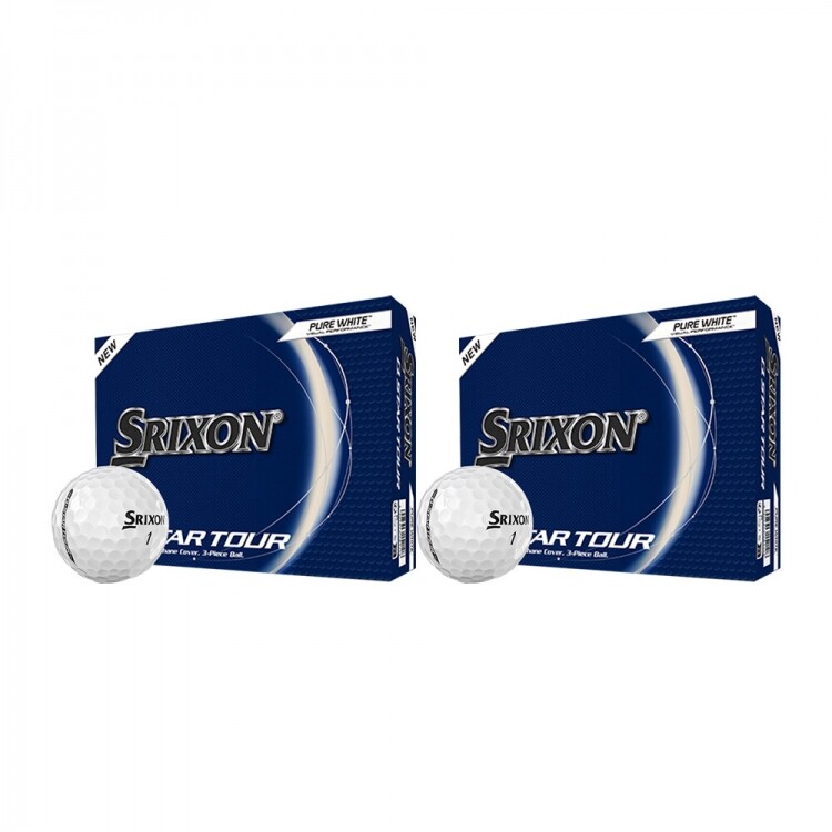[던롭코리아정품] 스릭슨 Q-STAR TOUR5 골프공 12구 로고볼무료인쇄 2더즌 세트 GF