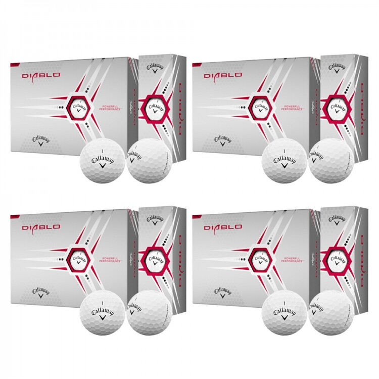 캘러웨이 헥스(HEX) 디아블로 골프볼(2피스)(화이트) 12구 4더즌세트 GF