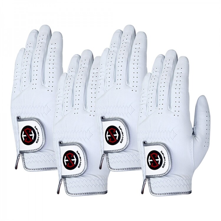 세븐힐스 카브레타 천연 양피 왼손 남성용 장갑 4장 세트 GF