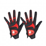 [옐로우바나나] 스파이더 블랙 실리콘 골프장갑 여성용 2장세트 GF