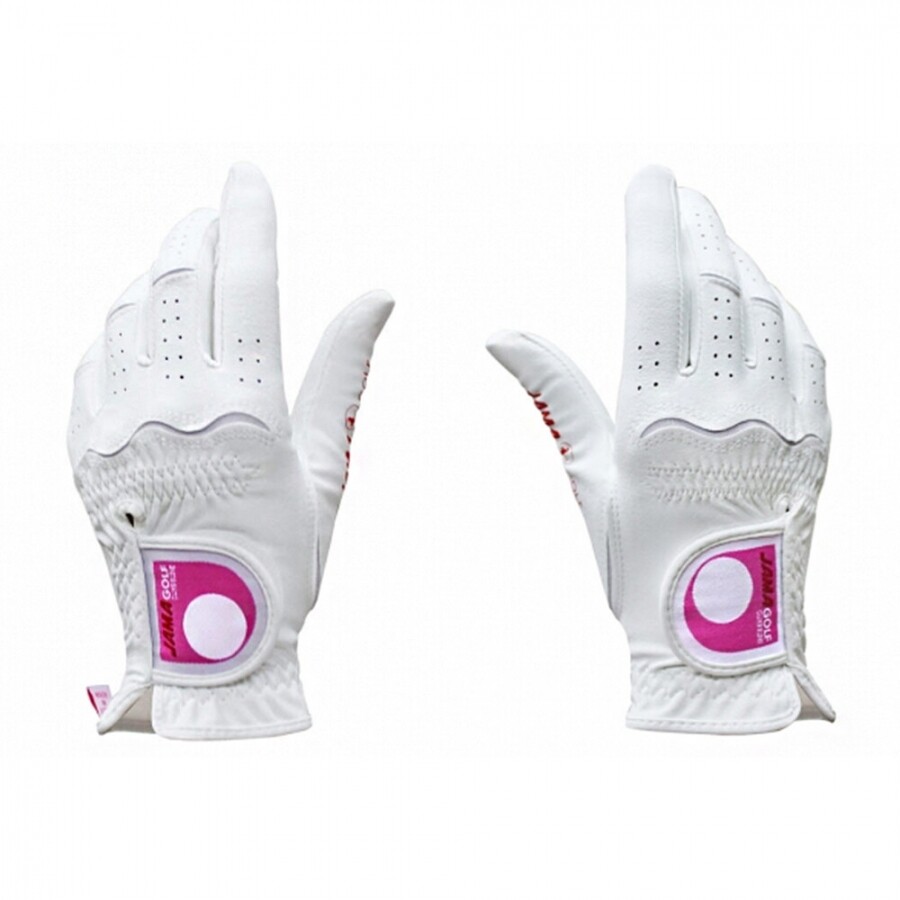 [자마골프 정품] JAMA 자마 e-극세사 합피장갑 여성용(양손)