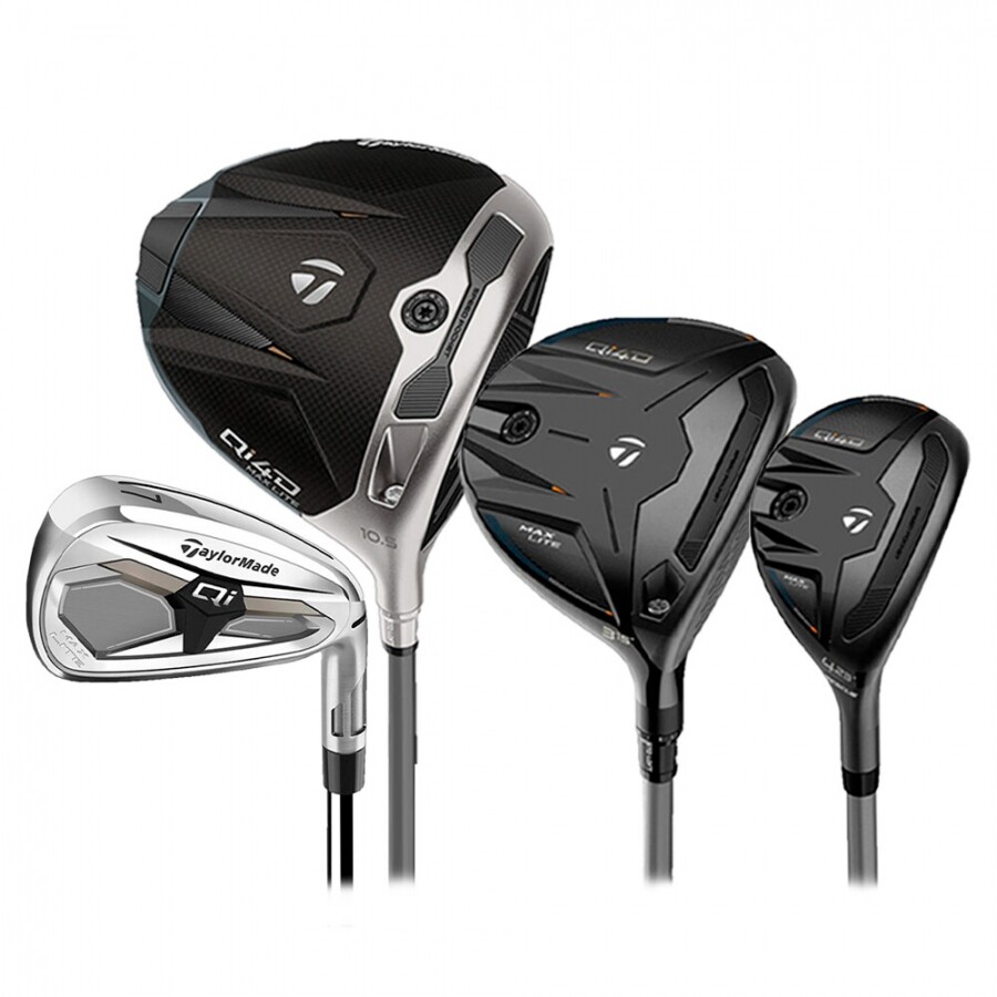 [테일러메이드정품] QI4D MAX LITE 여성용 조합 풀세트 (D+W+U+IR) L강도 GF