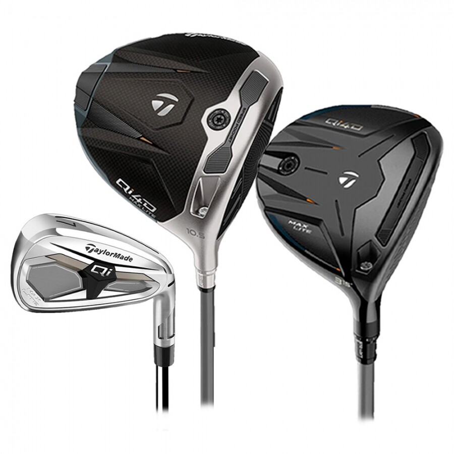 [테일러메이드정품] QI4D MAX LITE 여성용 조합 풀세트 (D+W+IR) L강도 GF