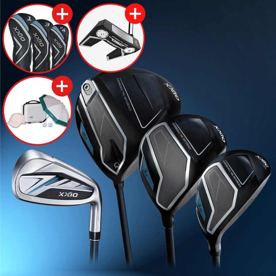 [클리브랜드 퍼터증정][던롭스포츠 코리아] 젝시오14 남성용 풀세트 (D+W+U+IR) GF