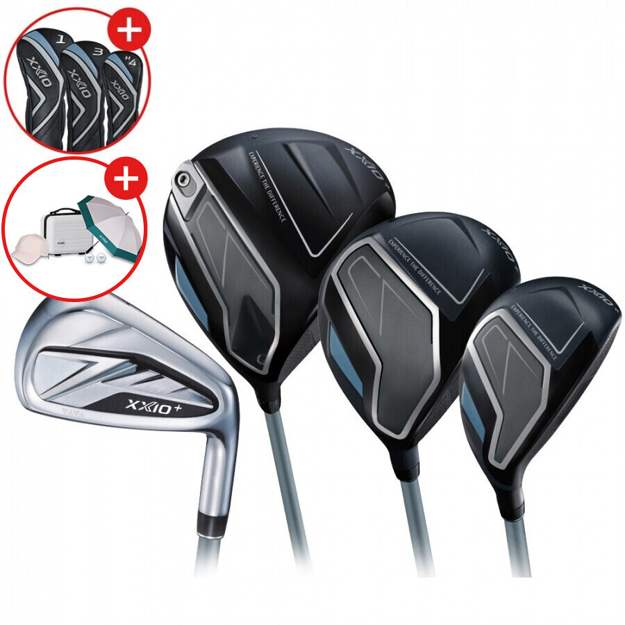 [던롭스포츠 코리아] 젝시오14 플러스 남성용 풀세트 (D+W+U+IR) GF