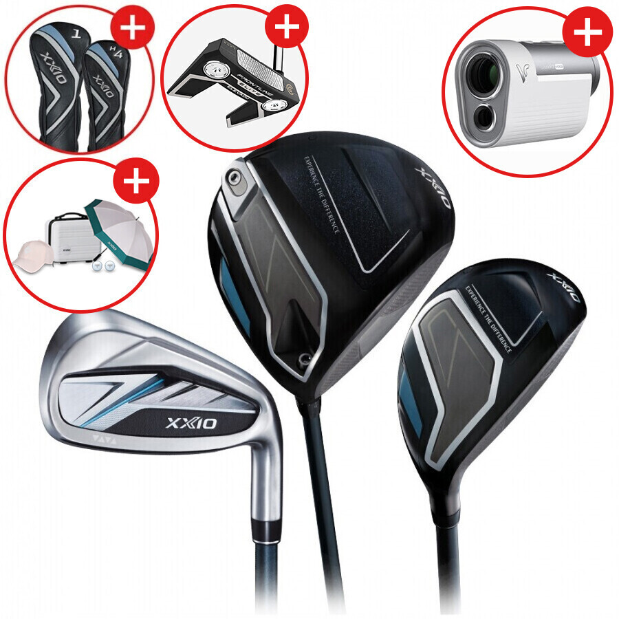 [클리브랜드 퍼터+거리측정기증정][던롭스포츠 코리아] 젝시오14 남성용 풀세트 (D+U+IR) GF