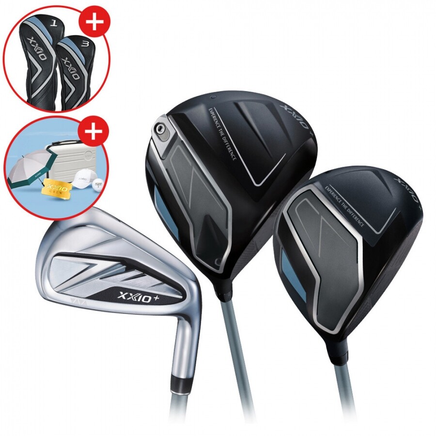 [던롭스포츠 코리아] 젝시오14 플러스 남성용 풀세트 (D+W+IR) GF