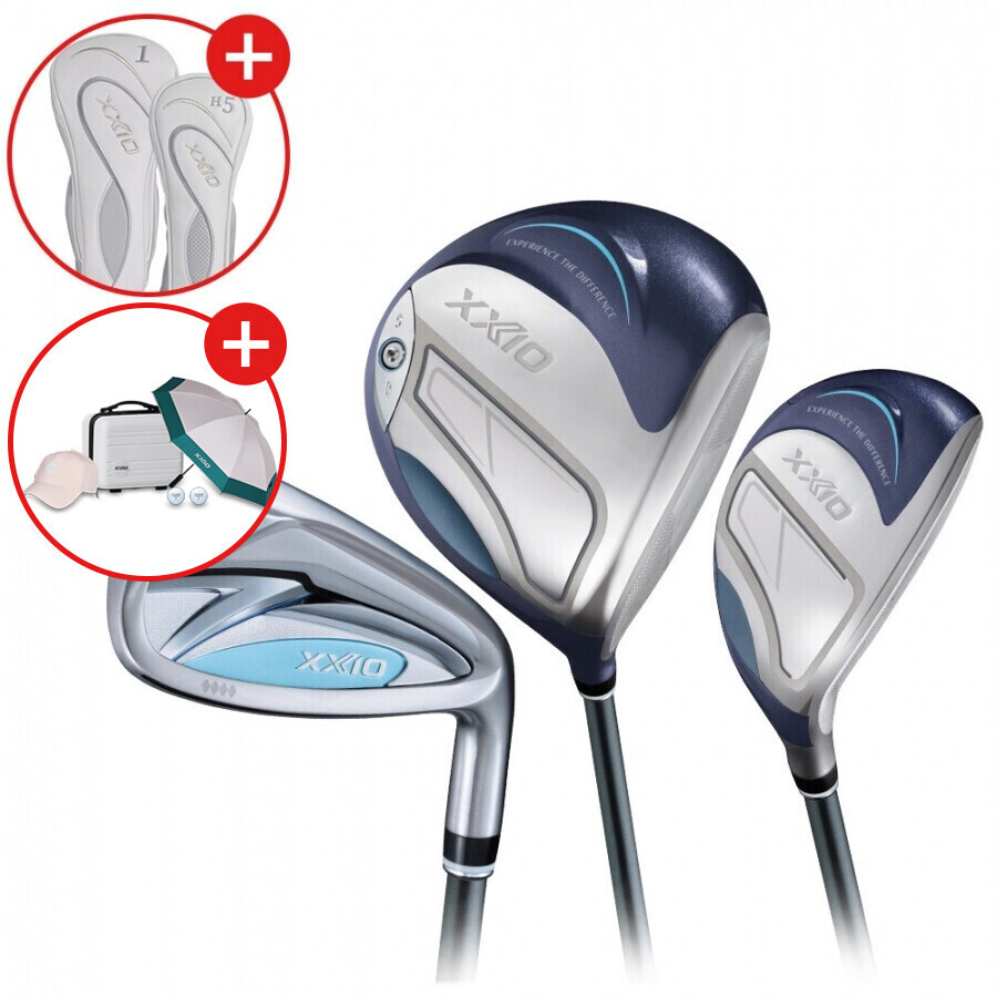 [던롭스포츠 코리아] 젝시오14 여성용 블루 풀세트 (D+U+IR) GF