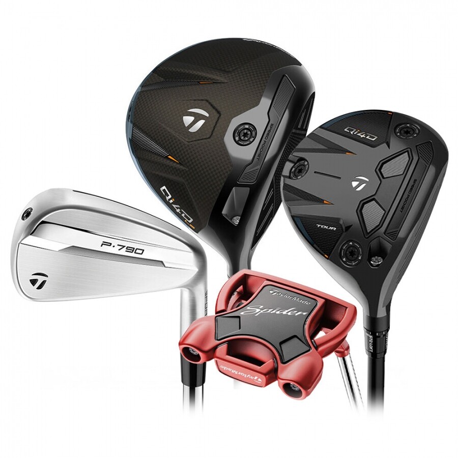 [테일러메이드코리아] QI4D LS 남성용 풀세트 조합풀세트 (D+W+P790 IR+PT) GF