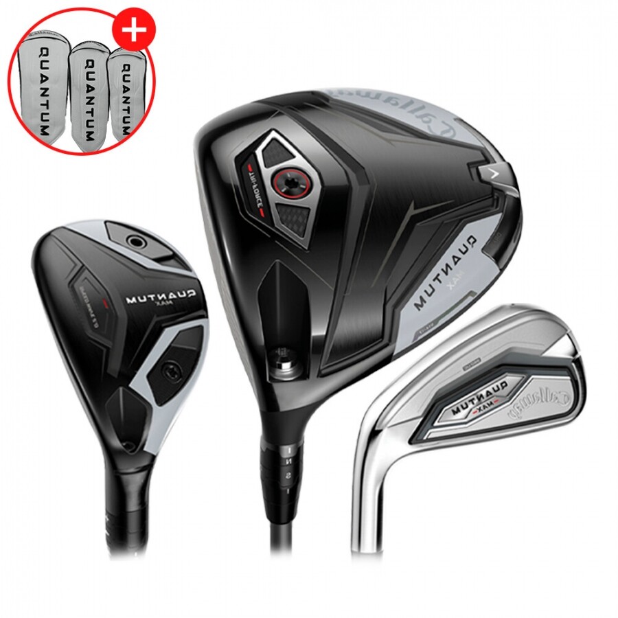 (좌타특주)[한국캘러웨이정품] 캘러웨이 퀀텀 맥스(QUANTUM MAX) 남성용 조합풀세트 (D+U+I) GF