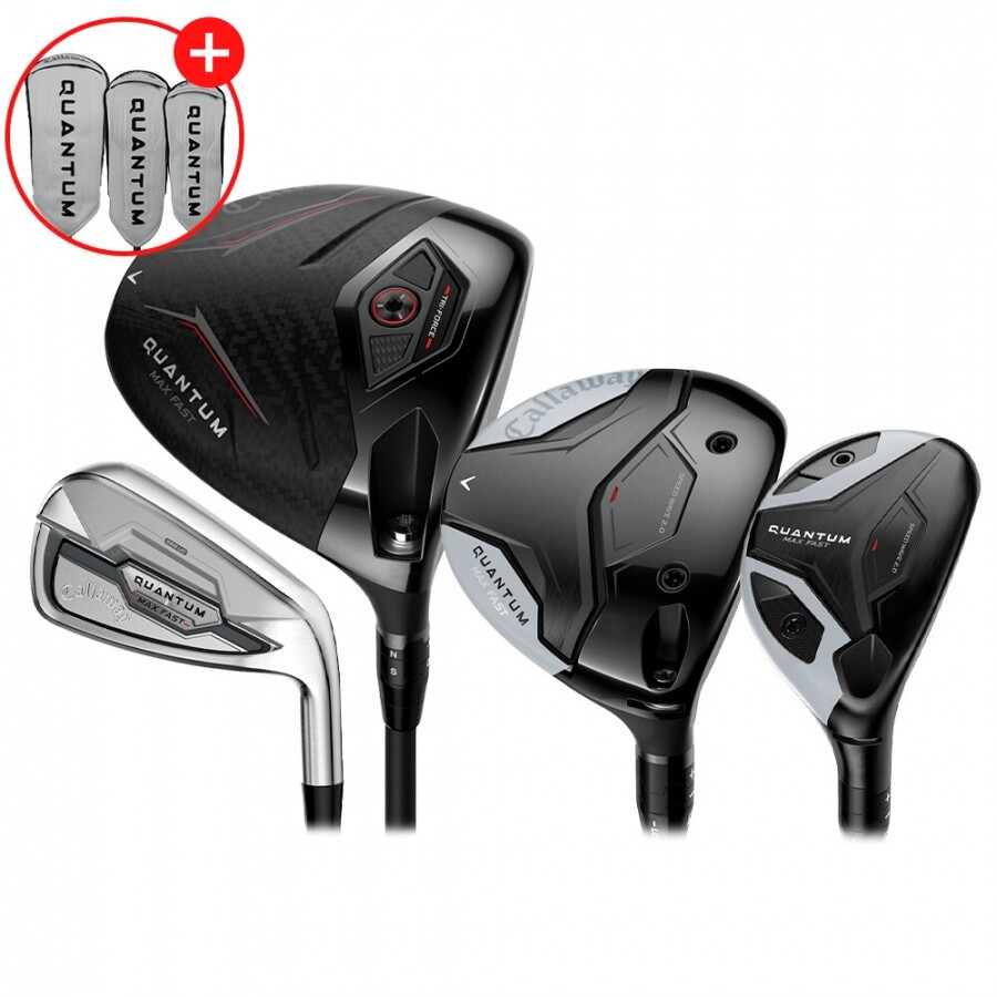 [한국캘러웨이정품] 캘러웨이 퀀텀 맥스패스트(QUANTUM MAX FAST) 여성용 조합풀세트 (D+W+U+I) GF