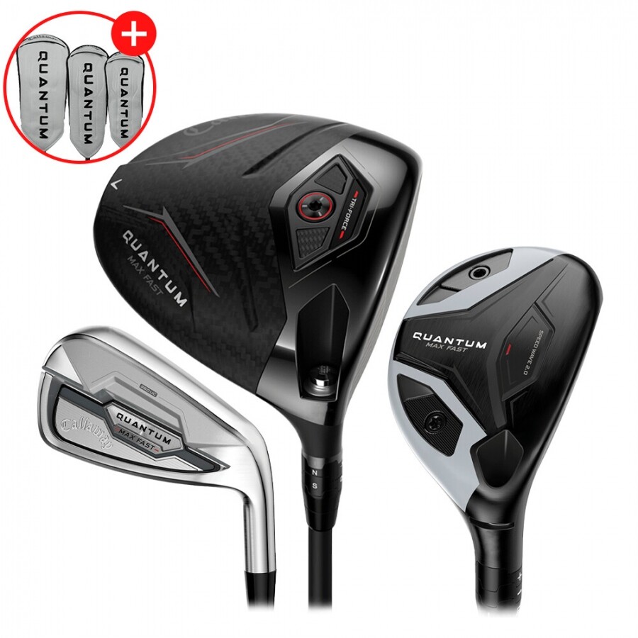 [한국캘러웨이정품] 캘러웨이 퀀텀 맥스패스트(QUANTUM MAX FAST) 여성용 조합풀세트 (D+U+I) GF