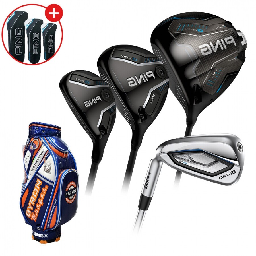 (좌타특주)[삼양인터내셔날 정품] 핑 G440K&G440 MAX 남성용 조합풀세트 카본 아이언 S(캐디백증정) GF