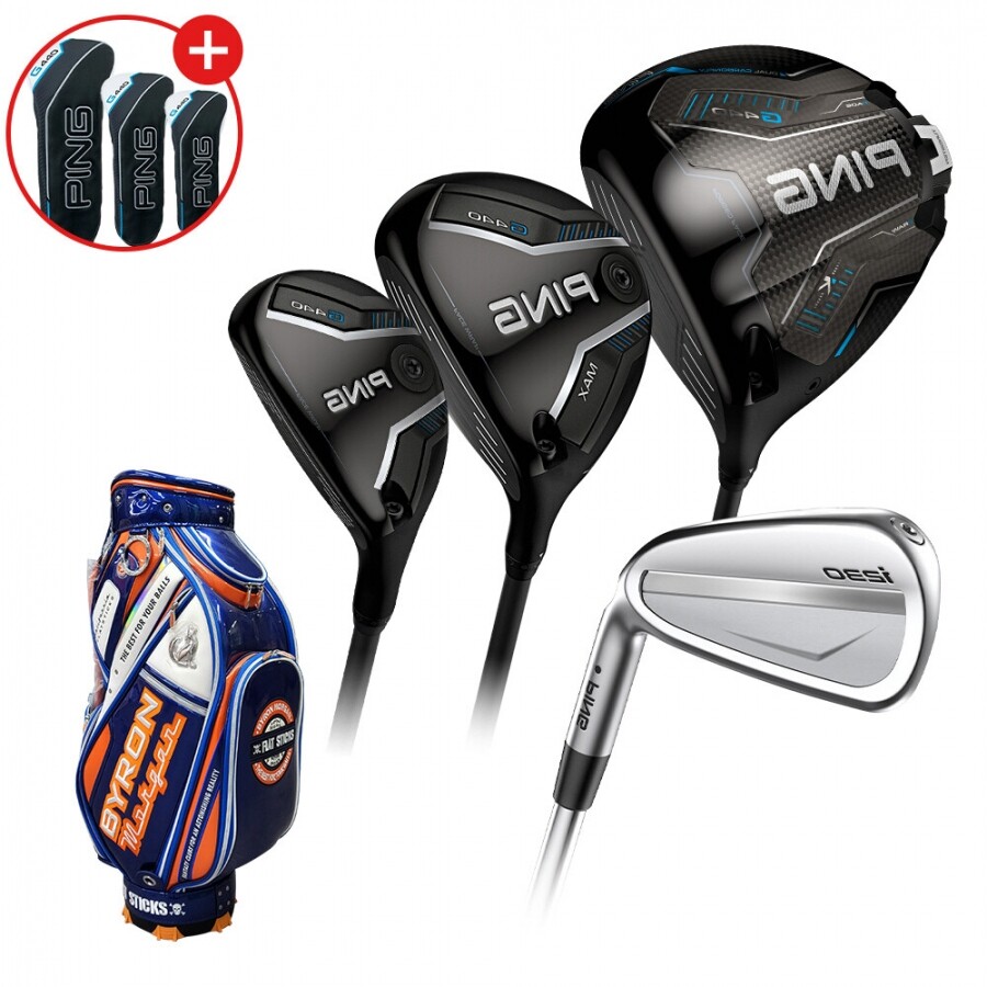 (좌타특주)[삼양인터내셔날 정품] 핑 G440K&G440 MAX 남성용 조합풀세트 I230 스틸 S(캐디백증정) GF