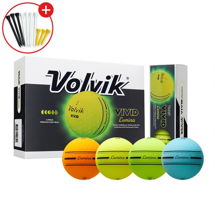 증정 [볼빅정품] 로고볼 무료인쇄10+1 2026 비비드(VIVID) 루미나 GF