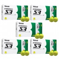 [볼빅정품] 로고볼 무료인쇄10-1 2026 콘도르(CONDOR) S3 옐로우 5개 세트 GF