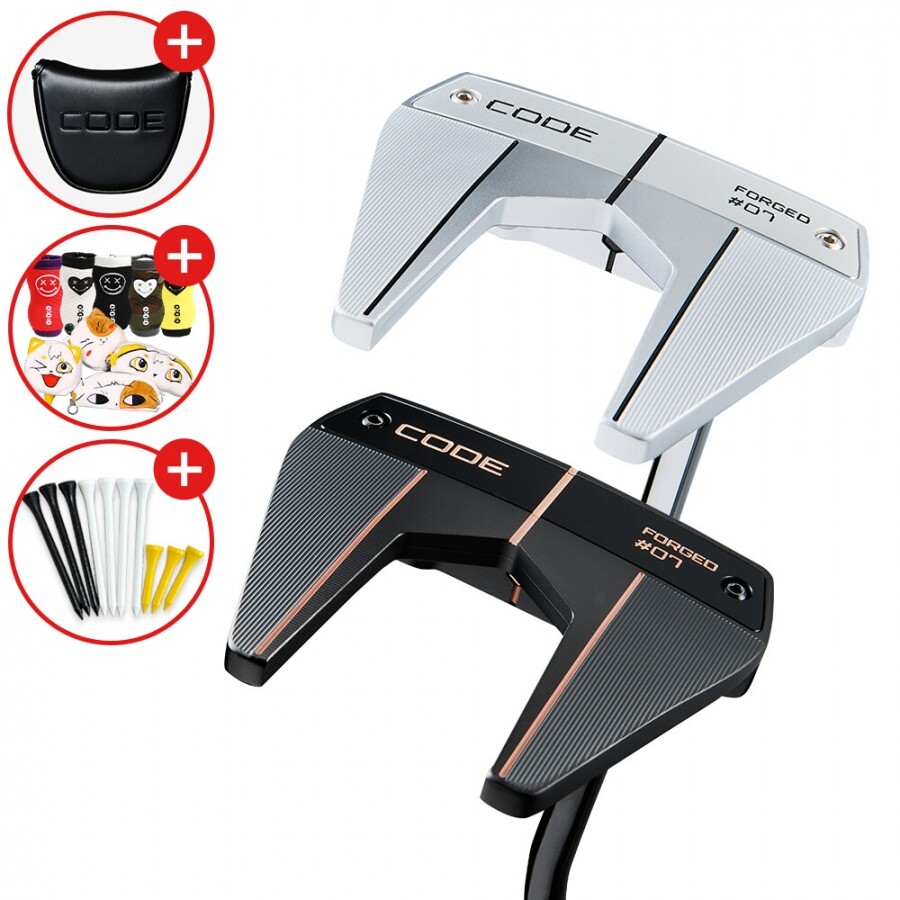 증정 예스골프정품 26년 CODE-VII (CODE-7) #07번 더블밴드넥 퍼터 GF