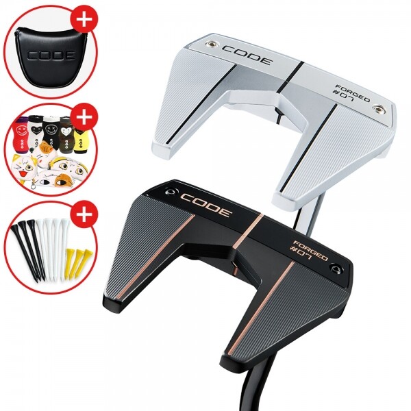 증정 예스골프정품 26년 CODE-VII (CODE-7) #07번 더블밴드넥 퍼터 GF