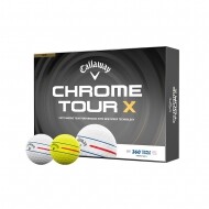 [한국캘러웨이정품] 26년 크롬 투어 X 360 트리플트랙 골프공 (12구 4피스) GF