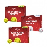 [한국캘러웨이정품] 26년 크롬소프트 360 트리플트랙 골프공 (12구 3피스) GF 3개 세트 GF