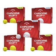 [한국캘러웨이정품] 26년 크롬소프트 360 트리플트랙 골프공 (12구 3피스) GF 5개 세트 GF